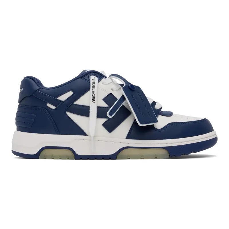 Off-White Out Of Office Weiß Marineblau Designer Herren Sneaker