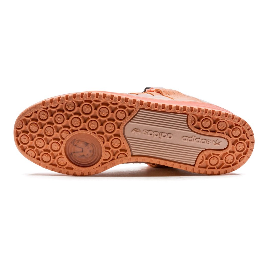 Adidas Forum Buckle Low Bad Bunny "Easter Egg" Pinker Leder Wildleder Sneaker