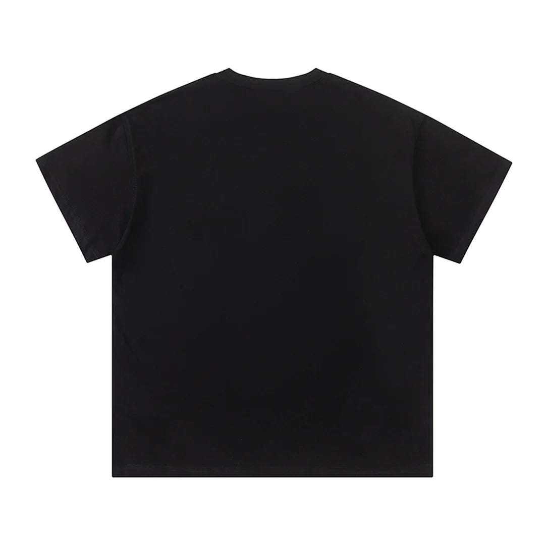 Syna World Hasen-Motiv T-Shirt: Stylisches Baumwollshirt für Streetwear-Fans, Unisex