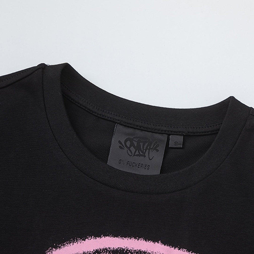 Syna World Hasen-Motiv T-Shirt: Stylisches Baumwollshirt für Streetwear-Fans, Unisex