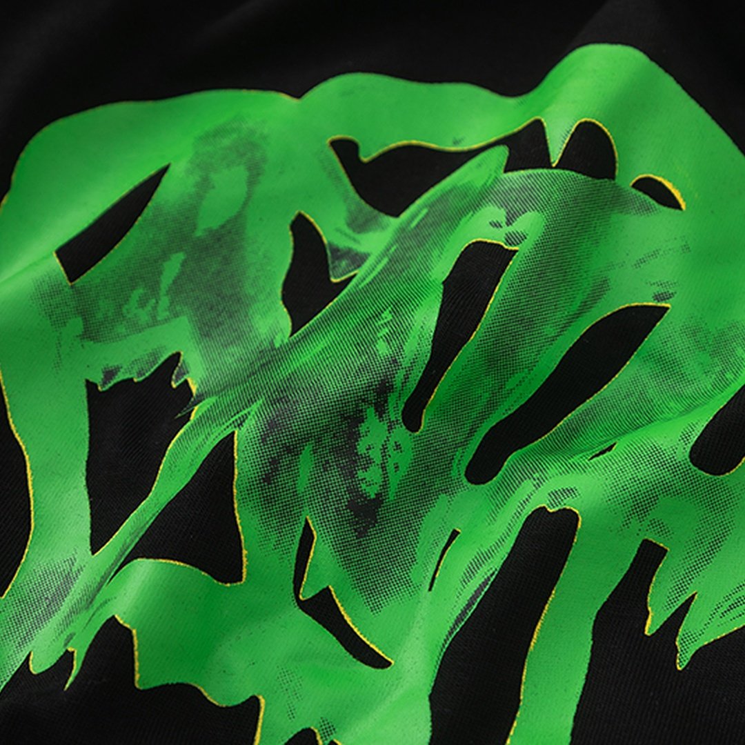 Syna World Urban Streetwear T-Shirt – Grünes Logo Design, Bequem & Stylisch