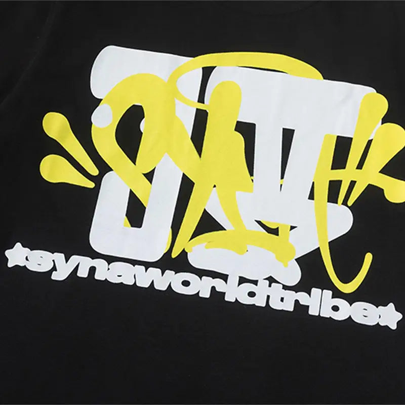 Exklusives Syna World Streetwear T-Shirt – Urbaner Style, Baumwollkomfort, Central Cee Design